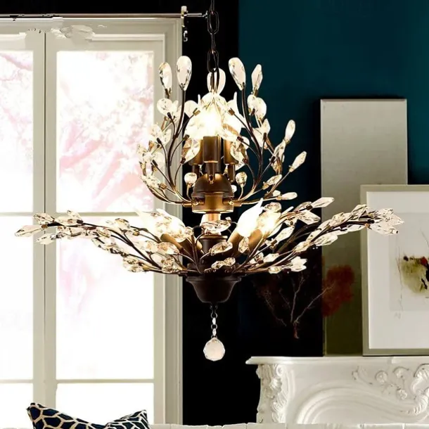 7-Light 60 cm Chandelier Metal Electroplated 110-120V 220-240V