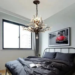 7-Light 60 cm Chandelier Metal Electroplated 110-120V 220-240V