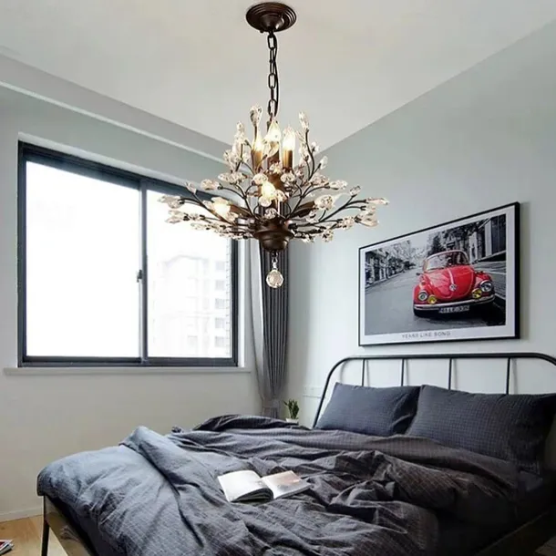 7-Light 60 cm Chandelier Metal Electroplated 110-120V 220-240V