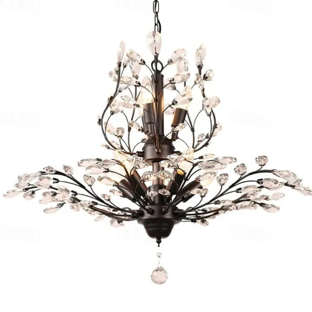 7-Light 60 cm Chandelier Metal Electroplated 110-120V 220-240V