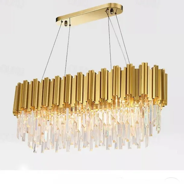 10-Light 90 cm Chandelier Metal Electroplated Modern 110-120V 220-240V