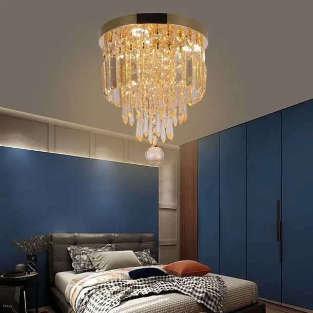 3-Light 25 cm Flush Mount Lights Metal Painted Finishes 110-120V 220-240V / CE Certified