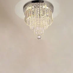 3-Light 25 cm Flush Mount Lights Metal Painted Finishes 110-120V 220-240V / CE Certified