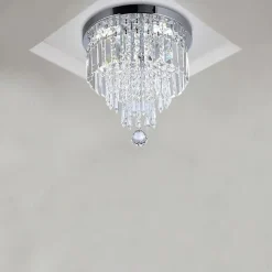 3-Light 25 cm Flush Mount Lights Metal Painted Finishes 110-120V 220-240V / CE Certified