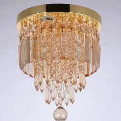 3-Light 25 cm Flush Mount Lights Metal Painted Finishes 110-120V 220-240V / CE Certified