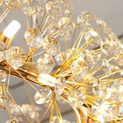 9-Light 50 cm Globe Design Lantern Desgin Chandelier Metal Artistic Style Modern Style Stylish Electroplated Artistic Modern 85-265V