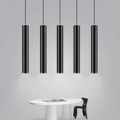 1-Light 6 cm LED Pendant Light Dining Room Metal Cylinder Others Modern Contemporary 110-120V / 220-240V