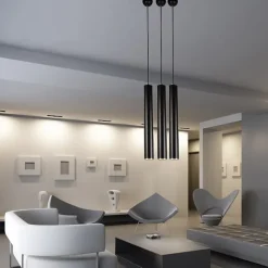 1-Light 6 cm LED Pendant Light Dining Room Metal Cylinder Others Modern Contemporary 110-120V / 220-240V