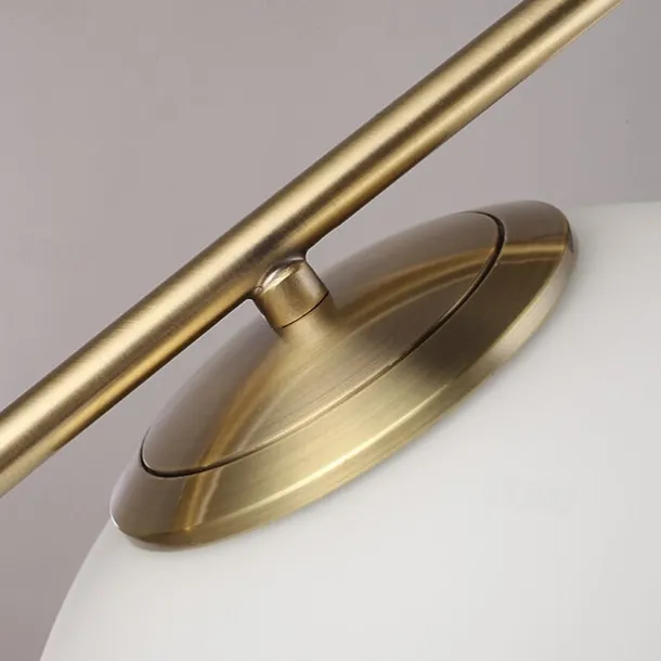 1-Light 20 cm Mini Style Pendant Light Metal Glass Globe Electroplated Modern Contemporary 110-120V / 220-240V