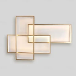 1-Light 68 cm Wall Light / Flush Mount Lights LED Ceiling Light Aluminum Linear Painted Finishes Modern Contemporary 85-265V