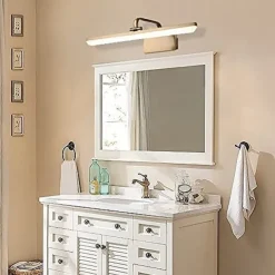 1-Light 70cm LED Wall Light Waterproof Matte Design Vintage Nordic Style Aluminium Alloy Bathroom Lighting 110-120V 220-240V 12 W