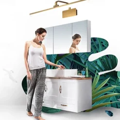 1-Light 70cm LED Wall Light Waterproof Matte Design Vintage Nordic Style Aluminium Alloy Bathroom Lighting 110-120V 220-240V 12 W