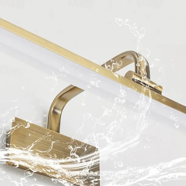 1-Light 70cm LED Wall Light Waterproof Matte Design Vintage Nordic Style Aluminium Alloy Bathroom Lighting 110-120V 220-240V 12 W