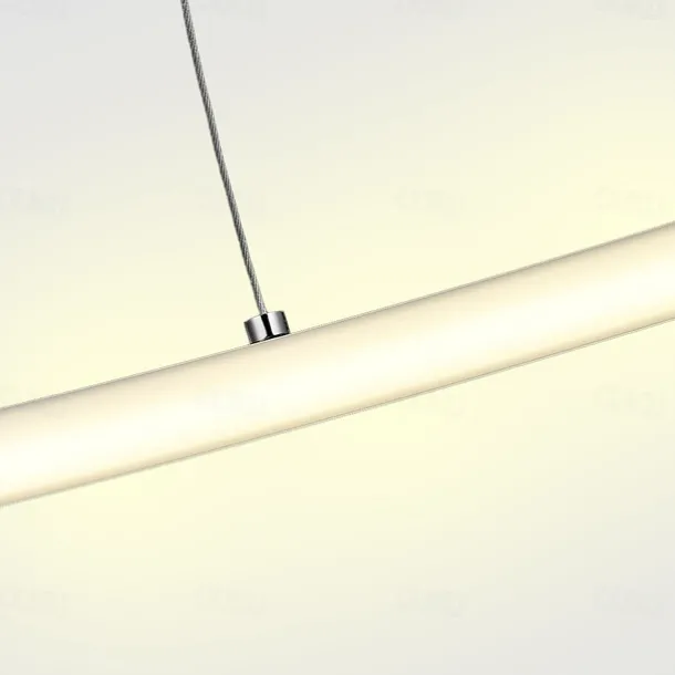 1-Light LED Pendant Light 40cm 60cm 80cm Aluminum Acrylic Circle Gold White Black Painted Finishes Dimmable for Modern Simple Home Kitchen Bedroom 25W 38W 50W ONLY DIMMABLE WITH REMOTE CONTROL
