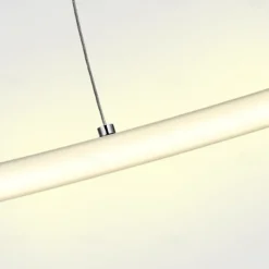 1-Light LED Pendant Light 40cm 60cm 80cm Aluminum Acrylic Circle Gold White Black Painted Finishes Dimmable for Modern Simple Home Kitchen Bedroom 25W 38W 50W ONLY DIMMABLE WITH REMOTE CONTROL