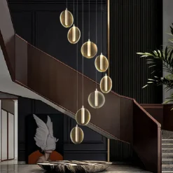 2-Light 4-Light 5-Light 16.5 cm Cluster Design Single Design Island Design Pendant Light Acrylic Acrylic Anodized Electroplated Painted Finishes Modern Nordic Style 85-265V