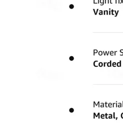 Lightinthebox Bathroom Light Fixtures Over Mirror, Gold Vanity Lights in Clear Glass Indoor Wall Sconce, Modern Cylinder Wall Light Up and Down Wall Mount Lamp for Bathroom, Bedroom, Hallway 110-240V