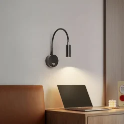 Lightinthebox LED Wall Lamps 7W Creative Rotate Adjustable Wall Lightemote Control Bedroom Bedside Reading Light