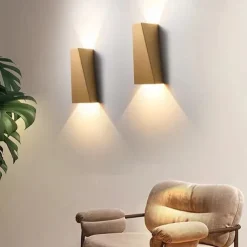 Lightinthebox LED Wall Sconce Modern Contemporary Metal Indoor Wall Light 10W for Shops Cafes Office 110-120V 220-240V