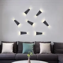 Lightinthebox LED Wall Sconce Modern Contemporary Metal Indoor Wall Light 10W for Shops Cafes Office 110-120V 220-240V