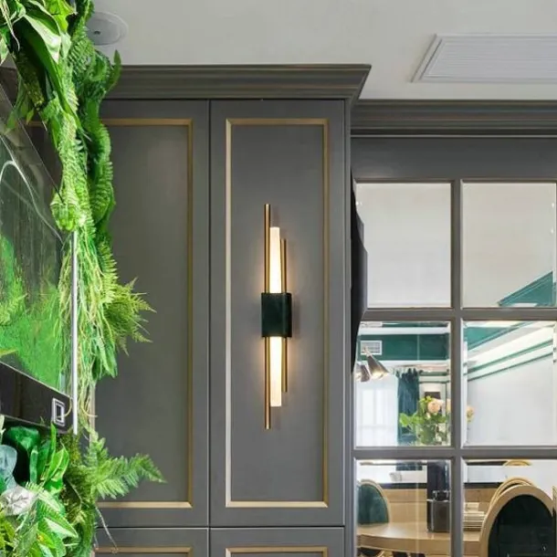 Lightinthebox 1-Light 50cm LED Wall Lights Classic Nordic Style Wall Lamps Line Design Living Room Bedroom Aluminium Alloy Traditional Wall Light 110-120V 220-240V 5 W