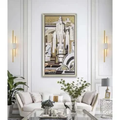 Lightinthebox 1-Light 50cm LED Wall Lights Classic Nordic Style Wall Lamps Line Design Living Room Bedroom Aluminium Alloy Traditional Wall Light 110-120V 220-240V 5 W