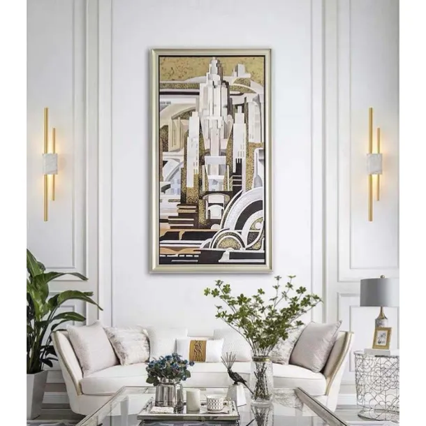 Lightinthebox 1-Light 50cm LED Wall Lights Classic Nordic Style Wall Lamps Line Design Living Room Bedroom Aluminium Alloy Traditional Wall Light 110-120V 220-240V 5 W