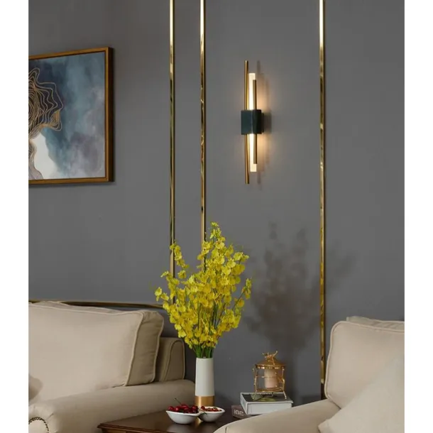 Lightinthebox 1-Light 50cm LED Wall Lights Classic Nordic Style Wall Lamps Line Design Living Room Bedroom Aluminium Alloy Traditional Wall Light 110-120V 220-240V 5 W