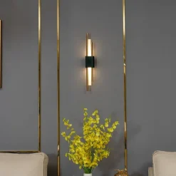 Lightinthebox 1-Light 50cm LED Wall Lights Classic Nordic Style Wall Lamps Line Design Living Room Bedroom Aluminium Alloy Traditional Wall Light 110-120V 220-240V 5 W