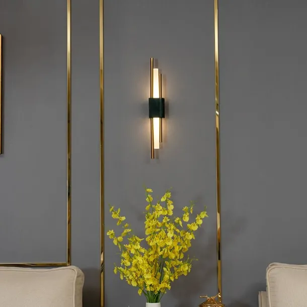 Lightinthebox 1-Light 50cm LED Wall Lights Classic Nordic Style Wall Lamps Line Design Living Room Bedroom Aluminium Alloy Traditional Wall Light 110-120V 220-240V 5 W