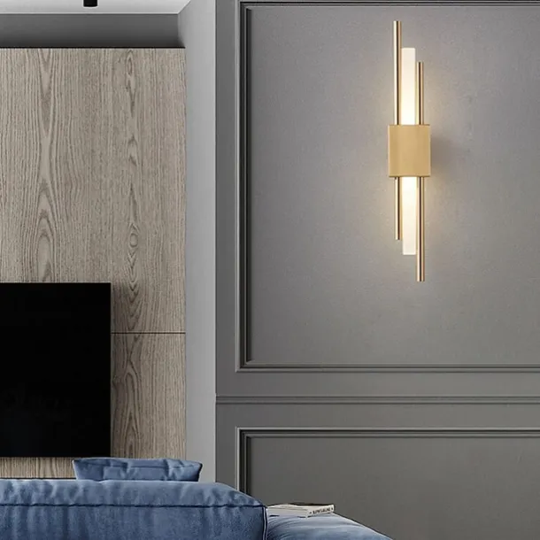 Lightinthebox 1-Light 50cm LED Wall Lights Classic Nordic Style Wall Lamps Line Design Living Room Bedroom Aluminium Alloy Traditional Wall Light 110-120V 220-240V 5 W