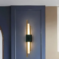 Lightinthebox 1-Light 50cm LED Wall Lights Classic Nordic Style Wall Lamps Line Design Living Room Bedroom Aluminium Alloy Traditional Wall Light 110-120V 220-240V 5 W