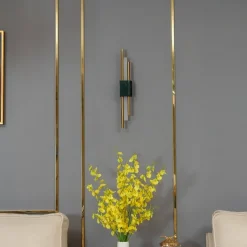 Lightinthebox 1-Light 50cm LED Wall Lights Classic Nordic Style Wall Lamps Line Design Living Room Bedroom Aluminium Alloy Traditional Wall Light 110-120V 220-240V 5 W