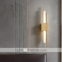 Lightinthebox 1-Light 50cm LED Wall Lights Classic Nordic Style Wall Lamps Line Design Living Room Bedroom Aluminium Alloy Traditional Wall Light 110-120V 220-240V 5 W