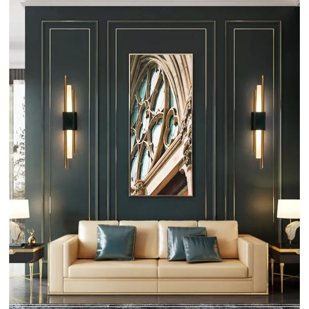 Lightinthebox 1-Light 50cm LED Wall Lights Classic Nordic Style Wall Lamps Line Design Living Room Bedroom Aluminium Alloy Traditional Wall Light 110-120V 220-240V 5 W