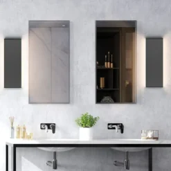 Lightinthebox 1-Light 31/46/61cm LED Wall Light Anti-Glare Matte Design Indoor Wall Sconce Modern Style Fixtures Bathroom Bedroom Lights 10W 16W 22W AC100-240V