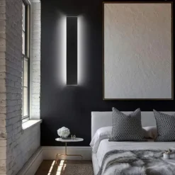 Lightinthebox 1-Light 31/46/61cm LED Wall Light Anti-Glare Matte Design Indoor Wall Sconce Modern Style Fixtures Bathroom Bedroom Lights 10W 16W 22W AC100-240V