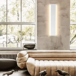 Lightinthebox 1-Light 31/46/61cm LED Wall Light Anti-Glare Matte Design Indoor Wall Sconce Modern Style Fixtures Bathroom Bedroom Lights 10W 16W 22W AC100-240V