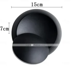 Lightinthebox Matte LED Modern Wall Lamps Wall Sconces Living Room Bedroom Office Aluminium Alloy Wall Light IP44 220-240V 5 W