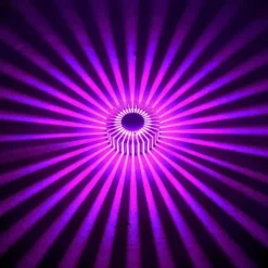 Lightinthebox Sun Flower Wall Decoration Lamp, Sun Flower Wall Lamp, Aluminum Remote Control Heat and Moisture Resistance 3W RGB LED Aluminum Wall, Ceiling Lights