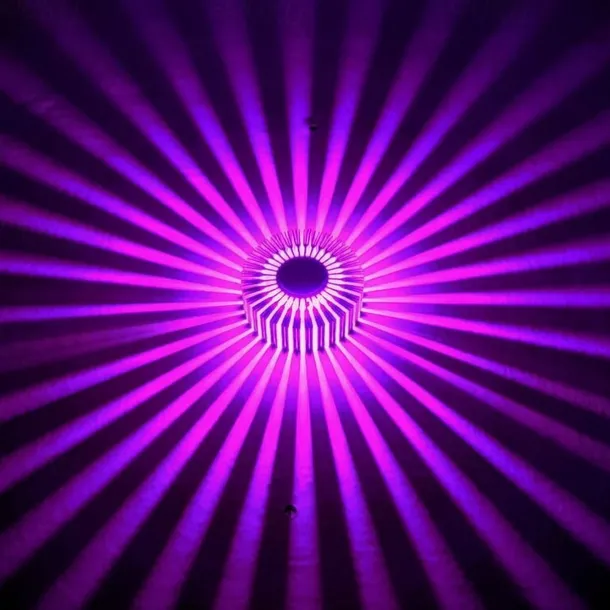 Lightinthebox Sun Flower Wall Decoration Lamp, Sun Flower Wall Lamp, Aluminum Remote Control Heat and Moisture Resistance 3W RGB LED Aluminum Wall, Ceiling Lights