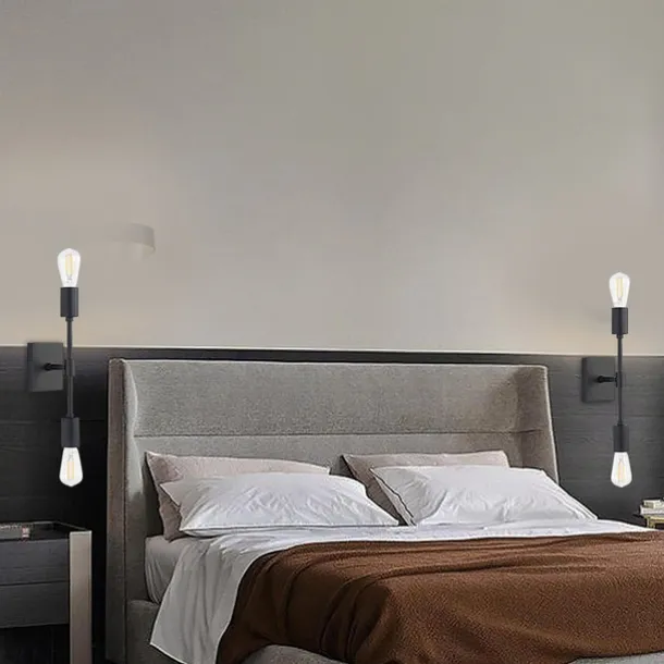 Lightinthebox Vintage Country Wall Lamps Wall Sconces Bathroom Lighting LED Wall Lights Bathroom Shops Cafes Iron Wall Light 110-120V 220-240V