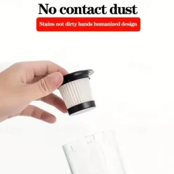 Lightweight Bagless Vacuum Cleaner With Crevice Tool Dust Collector Cordless Handheld Vacuum Cleaner 3 In 1 Vacuum Cleaner Lightweight Wired Bagless Vacuum Cleaner