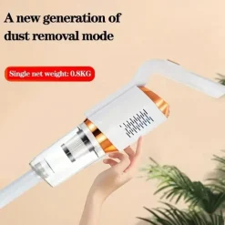 Lightweight Bagless Vacuum Cleaner With Crevice Tool Dust Collector Cordless Handheld Vacuum Cleaner 3 In 1 Vacuum Cleaner Lightweight Wired Bagless Vacuum Cleaner