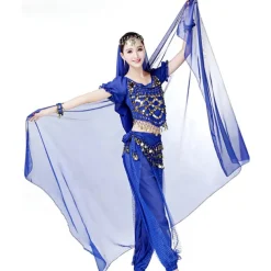 Lightweight Chiffon Hand Scarf Belly Dance Costume Outfit Hip Scarf Shawls Veils(ONLY SCARF)