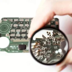 Lightweight 30x40 Magnifying Glass Single Color Optical Lens Portable Magnifier Loupe For Jewelry Coin Stamps Watch