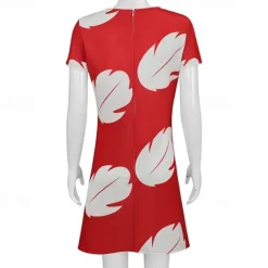 Lilo Dress Cosplay Costume Carnival Costume Dress Up Movie Cosplay for Women's Adults' Halloween Carnival World Book Day Performance Party