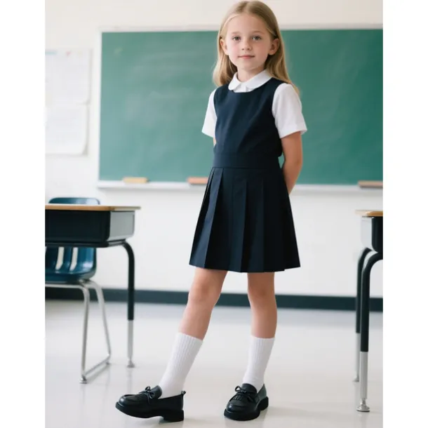 Little Girls' Faux Leather School Loafers with Fringe and Bow – Comfortable Moccasin Style Shoes for School & Daily Wear