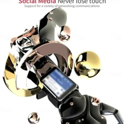 LOKMAT APPLLP Max Smart Watch 2.88 inch Smartwatch Fitness Running Watch 4G LTE Cellular Smartwatch Phone Bluetooth Pedometer Sleep Tracker Sedentary Reminder Compatible with Android iOS Women Men