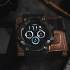 LOKMAT ATTACK GT Smart Watch 1.32 inch Smartwatch Fitness Running Watch Bluetooth Pedometer Call Reminder Sleep Tracker Compatible with Android iOS Women Men Long Standby Hands-Free Calls Waterproof